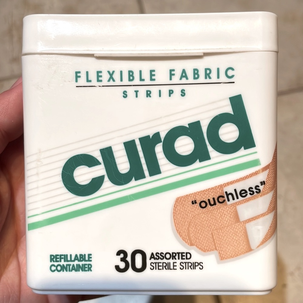 Plastic Band-Aid Storage Box
